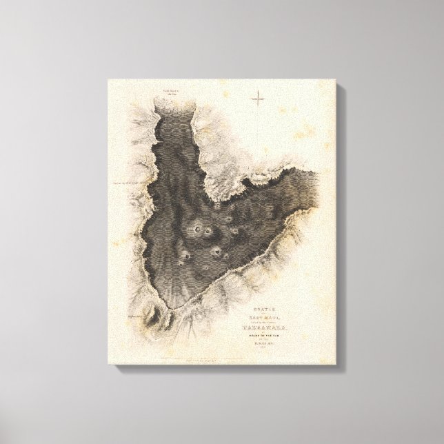 Haleakala, Hawaii Canvas Print (Front)