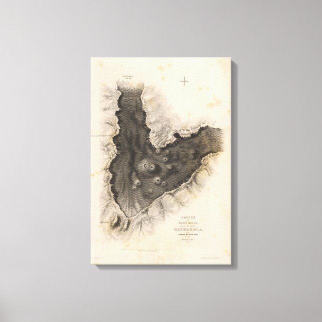 Haleakala, Hawaii Canvas Print (Front)