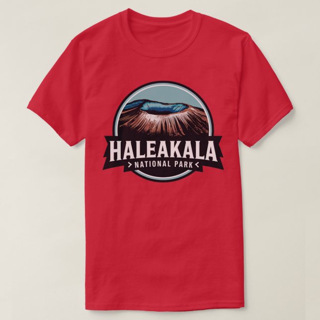 Haleakala Hawaii TShirt (Design Front)
