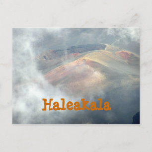 "HALEAKALA IN THE CLOUDS" POSTCARD
