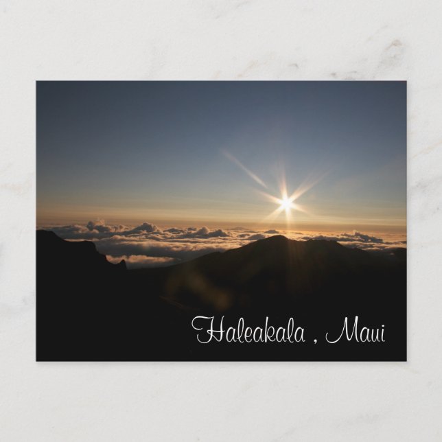 Haleakala Maui Postcard (Front)