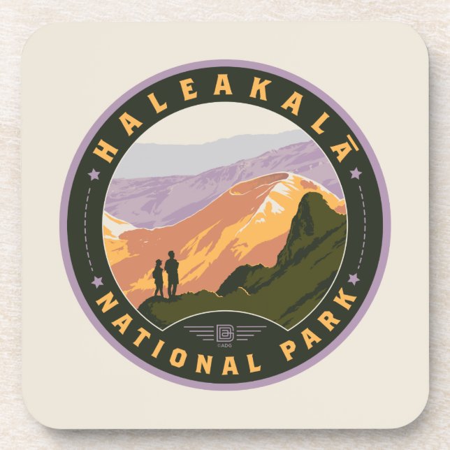 Haleakala National Park Coaster (Front)