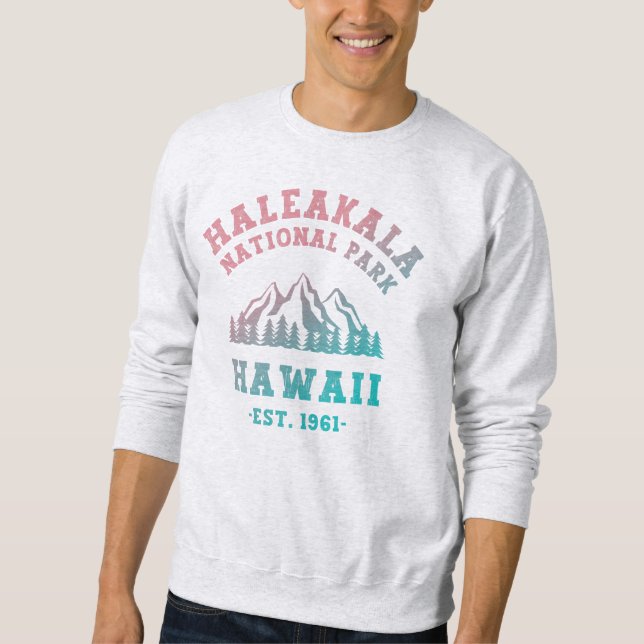 Haleakala National Park Hawaii Gradient Sweatshirt (Front)
