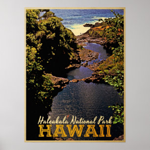 Haleakala National Park Hawaii Poster