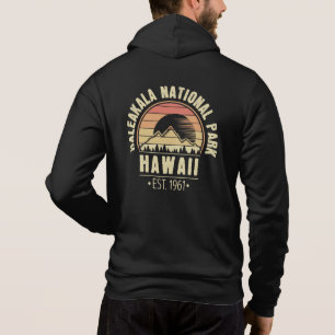 Haleakala National Park Hawaii Retro Hoodie