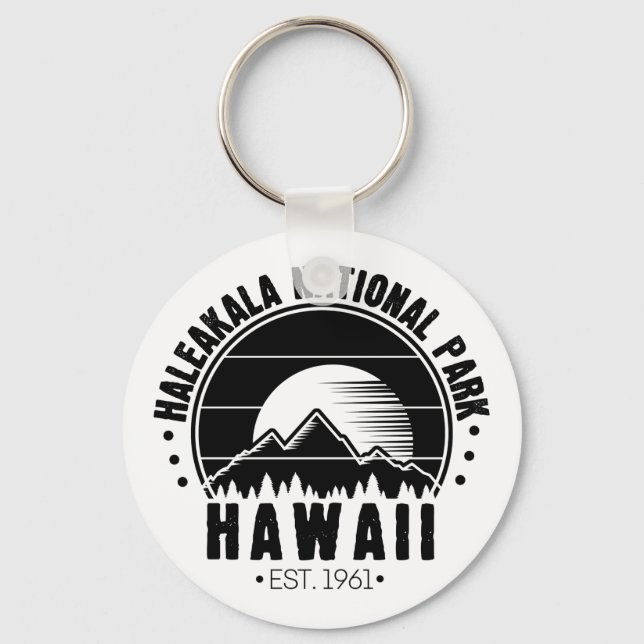 Haleakala National Park Hawaii USA Key Ring (Front)