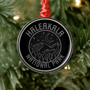 Haleakala National Park Hawaii USA Metal Tree Decoration