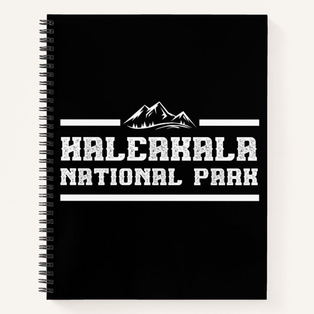 Haleakala National Park Hawaii USA Notebook (Front)