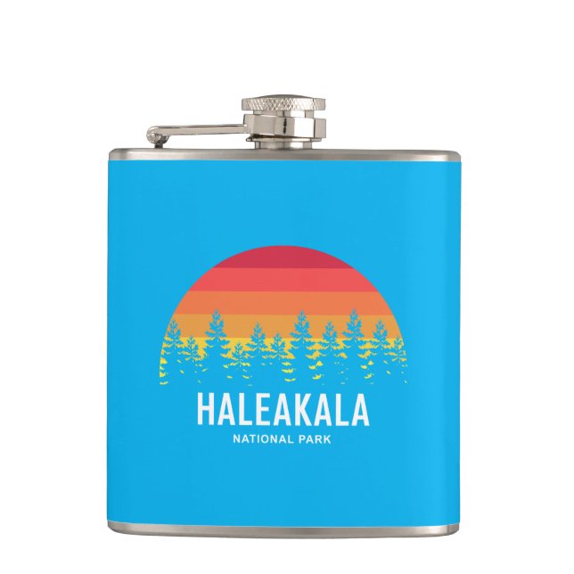 Haleakala National Park Hip Flask (Front)