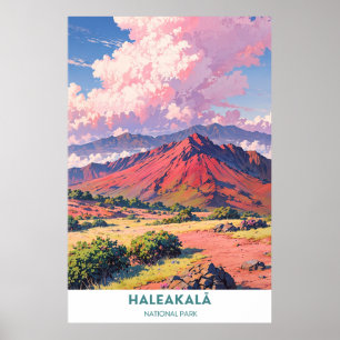 Haleakalā National Park Landscape Poster