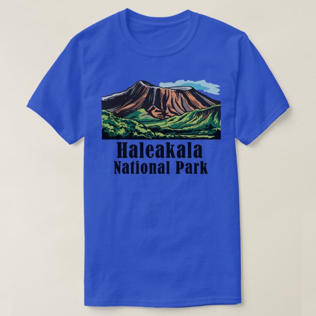 Haleakala National Park Landscape TShirt (Design Front)