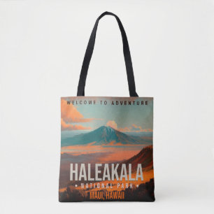 Haleakala National Park Maui Hawaii Vintage Tote Bag