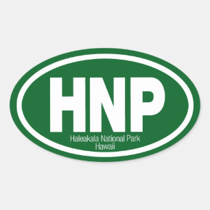 Haleakala National Park Oval Sticker