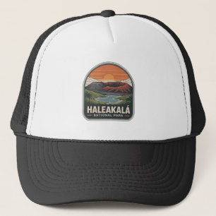 Haleakalā National Park Sunrise Badge Trucker Hat