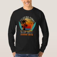 Haleiwa Hawaii North Shore Longboard Surfing