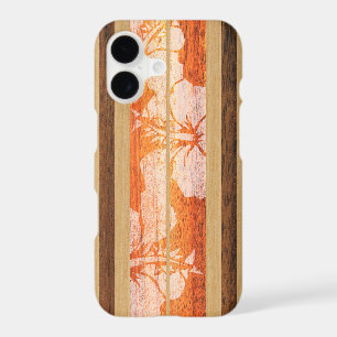 Haleiwa Surfboard Hawaiian Faux Wood