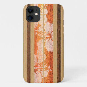 Haleiwa Surfboard Hawaiian Papaya Case-Mate iPhone Case