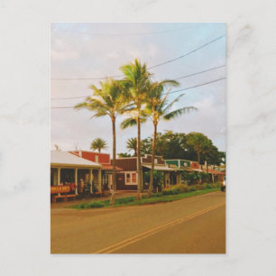 Haleiwa Surfer Town Holiday Postcard