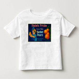 Hale's Pride Pear Crate LabelSuisun, CA Toddler T-Shirt