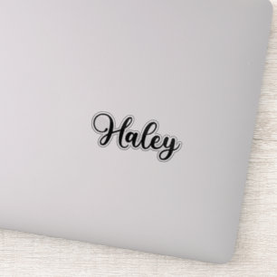 Haley Name - Handwritten Calligraphy