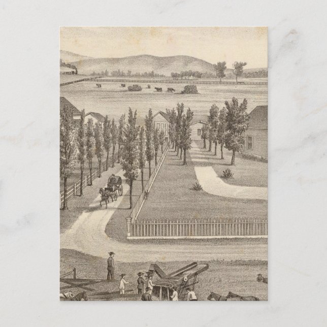 Haley res, farm postcard (Front)