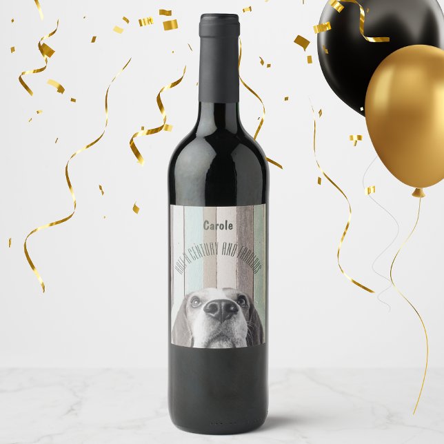Half a Century and Fabulous 50th birthday  Wine Label ("Half a Century and Fabulous"!
This collection is perfect for your next 50th birthday celebration!)