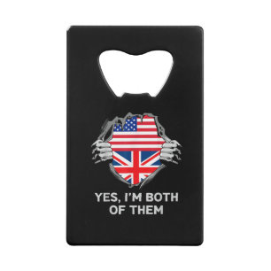 Half American Half British USA England Flag Mens W