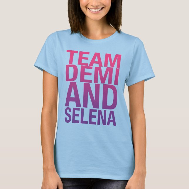 HALF AND SELENA TEE.ai T-Shirt (Front)