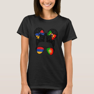 Half Armenian Half Portuguese Girl Armenia Kids He T-Shirt
