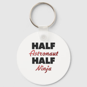 Half Astronaut Half Ninja Key Ring