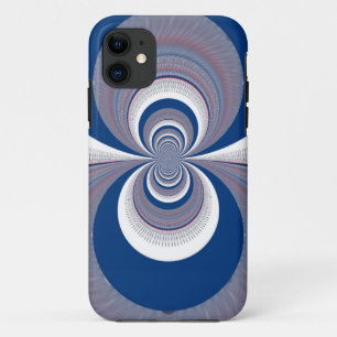 Half Blue Case-Mate iPhone Case