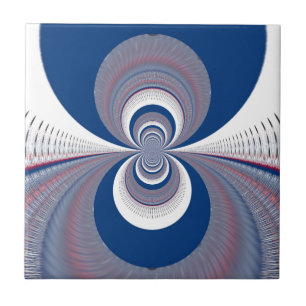 Half Blue Tile