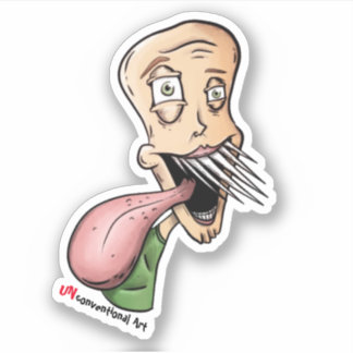 Half-Body Larry Sticker