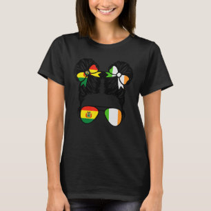Half Bolivian Half Irish Girl Bolivia Kids T-Shirt