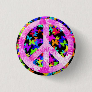 Half-breed Signature Peace 3 Cm Round Badge