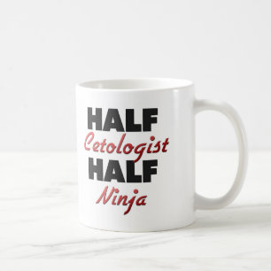 Half Cetologist Half Ninja Coffee Mug