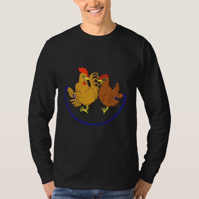 Half chicken jump rope   T-Shirt (Front)