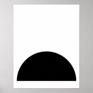 Half Circle Poster Print