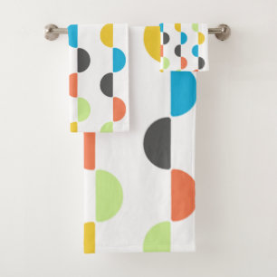 Half Circles Bath Towel Set