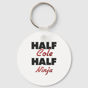 Half Cole Half Ninja Key Ring