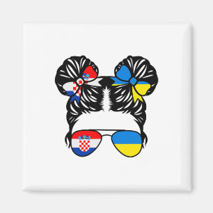 Half Croatian Half Ukrainian Girl Croatia Kids Her Magnet