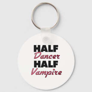 Half Dancer Half Vampire Key Ring