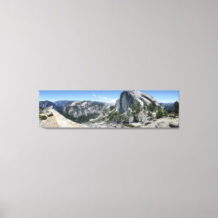 Half Dome and Yosemite Valley - Yosemite Canvas Print