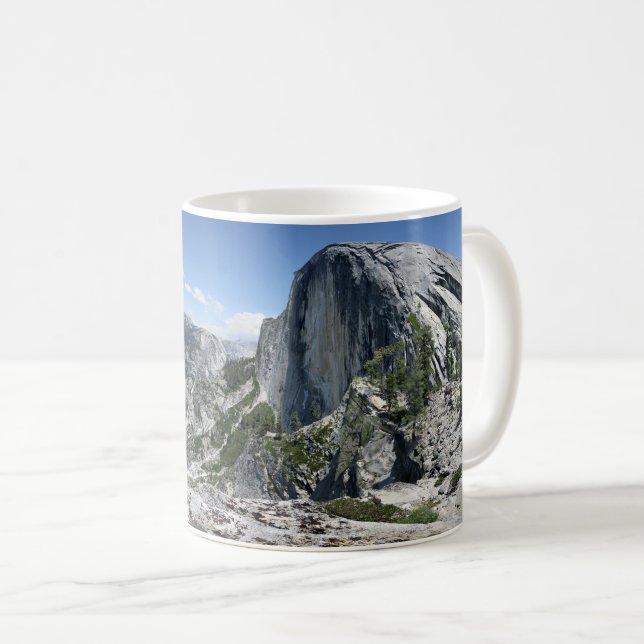 Half Dome and Yosemite Valley - Yosemite Coffee Mug (Front Right)