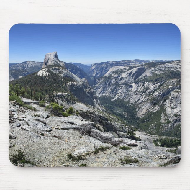 Half Dome and Yosemite Valley - Yosemite Mouse Pad (Front)