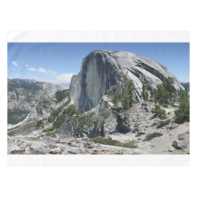 Half Dome and Yosemite Valley - Yosemite Tablecloth (Front (Horizontal))