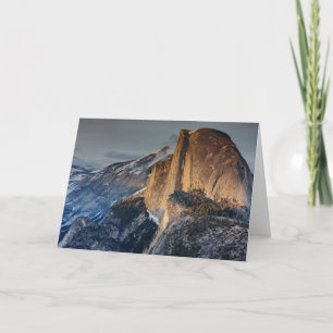 Half Dome at Sunset Card