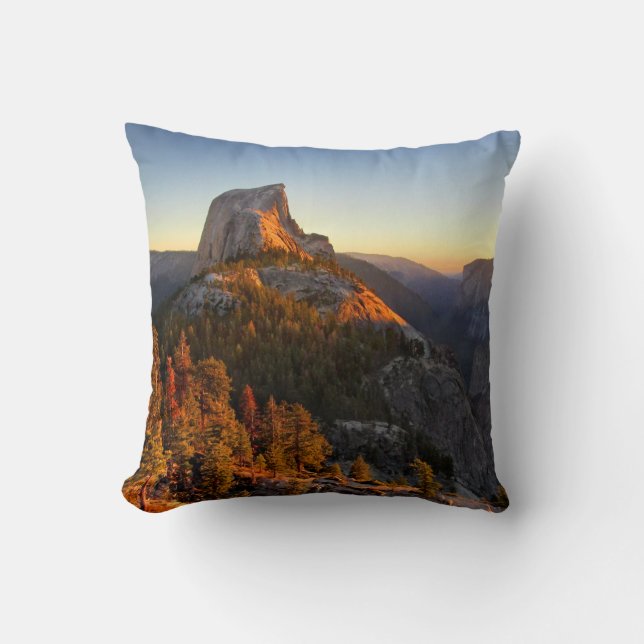 Half Dome at Sunset Detail - Yosemite Cushion (Front)
