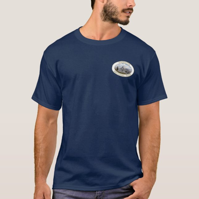 Half Dome at Yosemite National Park in California T-Shirt (Front)