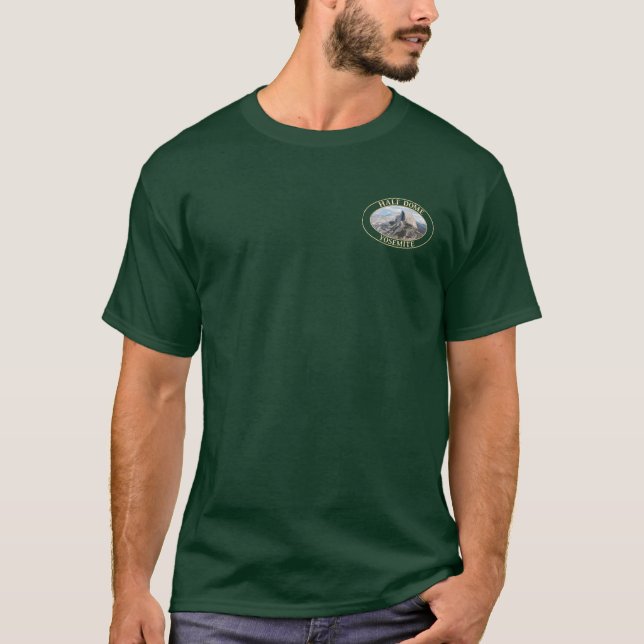 Half Dome at Yosemite National Park in California T-Shirt (Front)